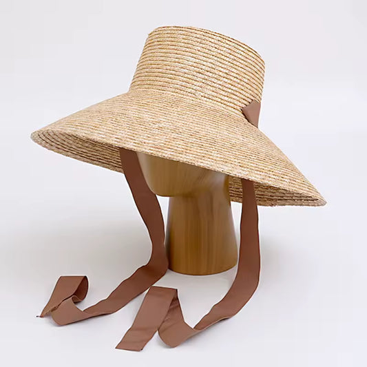 Chapéu Ascot Estruturado de Aba Ampla